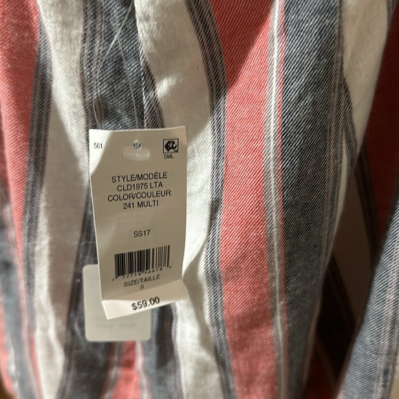 CALIFORNIA MOON RISE RACERBACK TANK TOP SMALL NWT - Picture 5 of 12